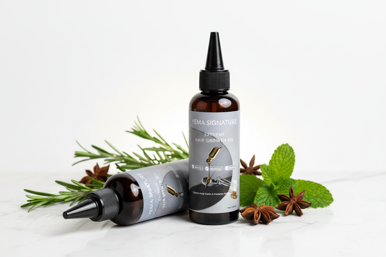 Hair growth oil with herbs 5
