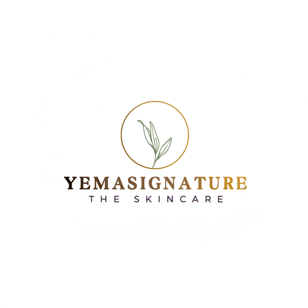YEMASIGNATURE clean logo design